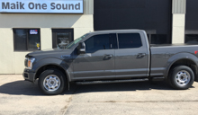 2018 Ford F-150 with professional window tint in North Bay